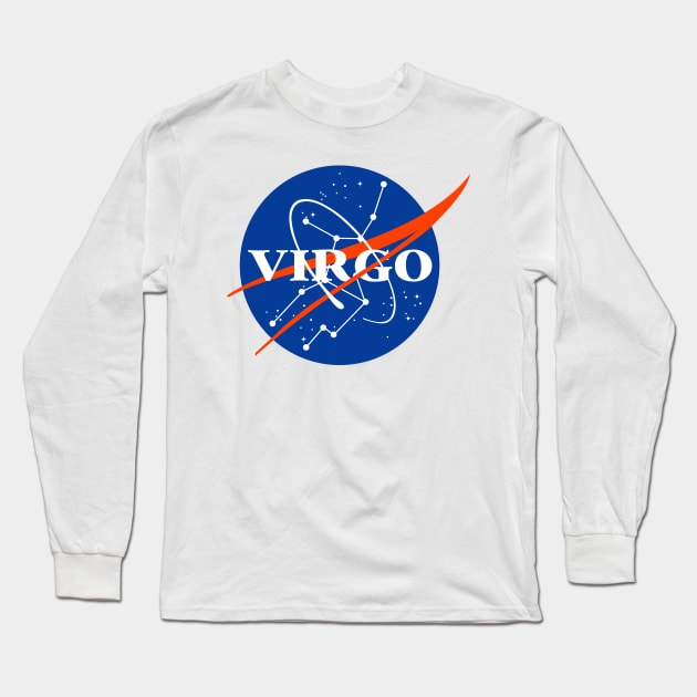 Virgo Logo Long Sleeve T-Shirt by RAADesigns